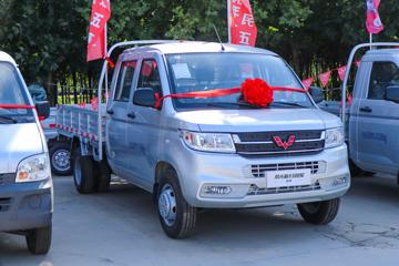 五菱 荣光新卡 基本型 2L 136马力 汽油 2.45米双排栏板微卡(国六)(LZW1028SGHU)