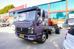 中国重汽HOWO 统帅 160马力 4.85米排半栏板载货车(国六)(ZZ1117G3815F112)