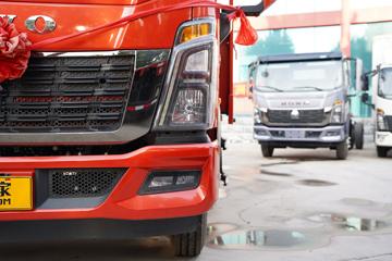 中国重汽HOWO 统帅 物流版 154马力 4.85米排半栏板载货车(ZZ1087G381CE183)外观图片
