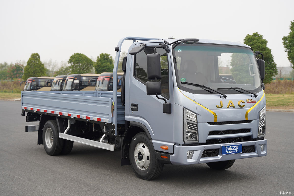 江淮 骏铃S6 金饭碗 160马力 4.18米单排栏板轻卡(国六)