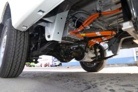 远程E5L&nbsp;电动封闭厢货底盘图片