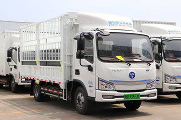 福田 智蓝EL 4.5T 4.17米单排纯电动仓栅式轻卡100.27kWh