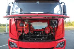 江淮 德沃斯T9 220马力 4X2 6.8米AMT自动挡排半厢式载货车(国六)(HFC5181XXYB80K1E2S)