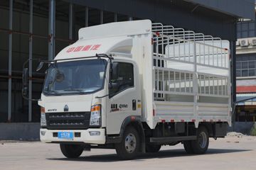 中国重汽HOWO 追梦 160马力 4.15米单排仓栅式轻卡(国六)(ZZ5047CCYC3215F145)