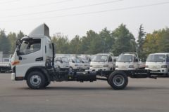 江淮 骏铃V6 152马力 4.18米单排仓栅式轻卡(国六)(HFC5043CCYP31K2C7S)