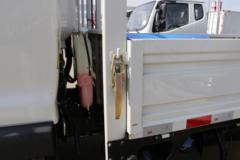 江淮 骏铃V5 150马力 3.85米排半栏板轻卡(HFC1043P32K1C7S)