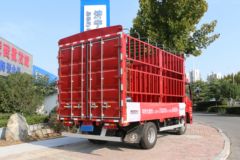 陕汽轻卡 德龙K3000 150马力 4.18米单排仓栅式轻卡(国六)(法士特8挡)(YTQ5041CCYKH331)