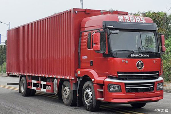 陕汽商用车 轩德翼3 轻量化版 270马力 6X2 9.5米翼开启式载货车(国六)(汉德后桥)