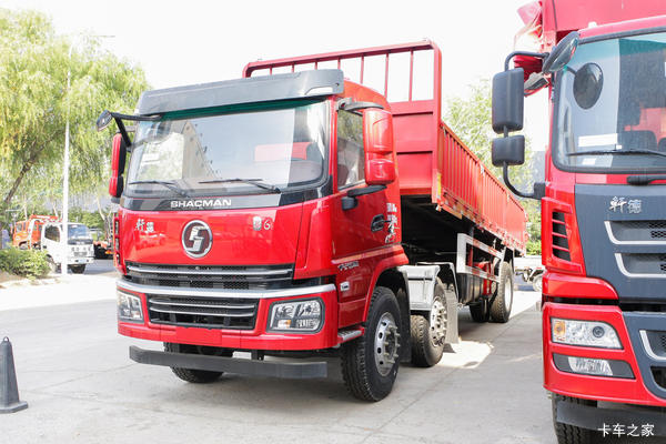 陕汽商用车 轩德翼6 复合版 300马力 6X2 6米自卸车