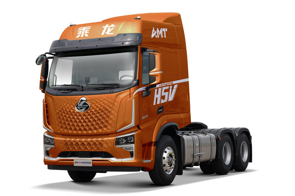 东风柳汽 乘龙H5V 460马力 6X4 AMT自动档牵引车(液缓)