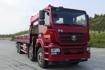 陕汽商用车 轩德翼3 复合版 350马力 8X4 7.6米随车吊(SX5312JSQMP6466)