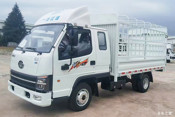 一汽红塔 解放福瑞F6 1.8L 133马力 汽油 3.32米排半仓栅式小卡(国六)