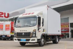 中国重汽HOWO 统帅 160马力 4X2 4.15米冷藏车(国六)(ZZ5047XLCH3315F145)