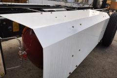 东风 福瑞卡F7 133马力 CNG 5.15米单排仓栅式轻卡(国六)(EQ5127CCY8NDCAC)