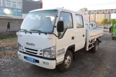 庆铃 五十铃100P 120马力 3.235米双排栏板轻卡(QL1043BUHW)