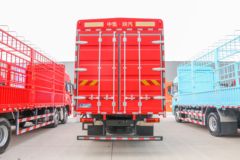 陕汽重卡 德龙M6000 菁英版 300马力 4X2 AMT自动档仓栅式载货车