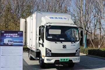 徐工轻卡 汉驰 巨能星 4.5T 4.18米单排厢式轻卡81.14kWh