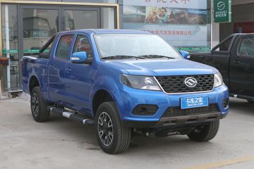黄海 N1 2.8L柴油 115马力 手动两驱 加长货箱双排皮卡(国六)(DD1031FYL)