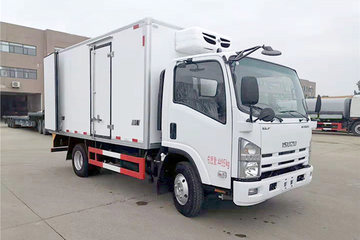 庆铃 五十铃KV100 120马力 4X2 4.015米冷藏车(气刹)(国六)