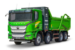 宇通重卡 31T 8X4 5.6米换电式纯电动自卸车(ZKH3310P6BEV30)282kWh