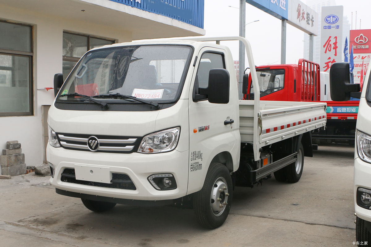 福田瑞沃 骁运W3 95马力 4X2 3.85单排栏板微卡(国六)