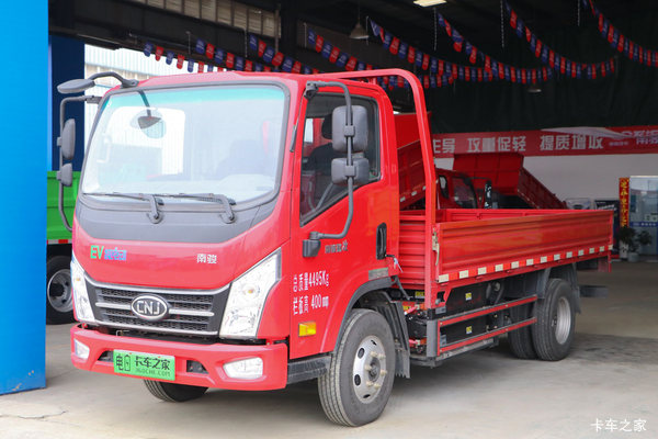 南骏汽车 瑞捷D20GE 4.5T 4.1米单排纯电动栏板轻卡98.04kWh