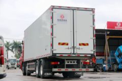 东风商用车 天龙旗舰KX 465马力 8X4 9.4米AMT自动档冷藏车(国六)(DFH5310XLCCX) 东风商用车 天龙旗舰KX 465马力 8X4 9.4米AMT自动档冷藏车(国六)(DFH5310XLCCX)