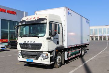 中国重汽 HOWO TX 220马力 4X2 6.8米冷藏车(国六)