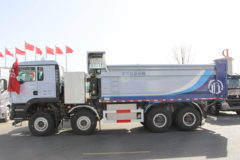重汽豪沃 HOWO TX重卡 8X4 6.2米换电式纯电动自卸车(ZZ3317V446GZ1SBEV35)