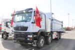 重汽豪沃 HOWO TX重卡 8X4 6.2米换电式纯电动自卸车(ZZ3317V446GZ1SBEV35)