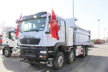 重汽豪沃 HOWO TX重卡 8X4 6.2米换电式纯电动自卸车(ZZ3317V446GZ1SBEV35)