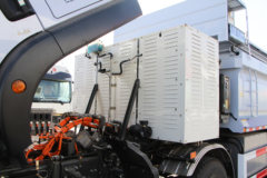 重汽豪沃 HOWO TX重卡 8X4 6.2米换电式纯电动自卸车(ZZ3317V446GZ1SBEV35)