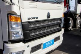 重汽豪沃轻卡底盘&nbsp;混凝土搅拌车外观                                                图片