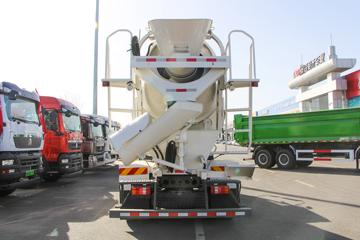 重汽豪沃轻卡底盘&nbsp;混凝土搅拌车外观                                                图片