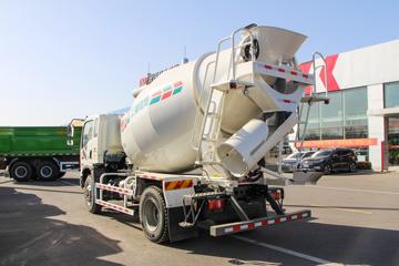 重汽豪沃轻卡底盘&nbsp;混凝土搅拌车外观                                                图片