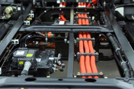 华神HV3E&nbsp;电动载货车底盘图片