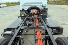 华神HV3E&nbsp;电动载货车底盘图片