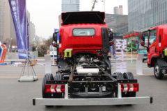 陕汽商用车 轩德翼9 速运版 160马力 4.15米单排仓栅式轻卡(国六)(SX5042CCYNP6331)