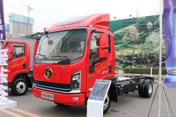 陕汽商用车 轩德翼9 速运版 160马力 4.15米单排仓栅式轻卡(国六)(SX5042CCYNP6331)