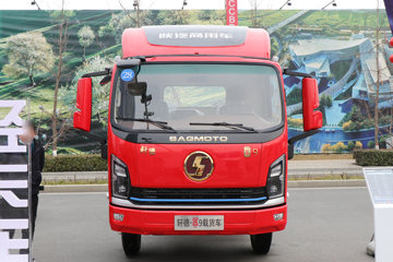 陕汽商用车 轩德翼9 标载版 150马力 4.12米单排仓栅式轻卡(SX5042CCYNP6331)