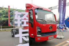 陕汽商用车 轩德翼9 速运版 160马力 4.15米单排仓栅式轻卡(国六)(SX5042CCYNP6331)