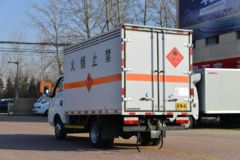 东风途逸 T5 95马力 4X2 3.4米易燃气体厢式运输车(EQ5045XRQ16DCACWXP)