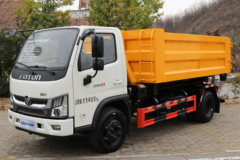 福田瑞沃 金刚S1 150马力 4X2 车厢可卸式垃圾车(BJ5114ZXXGJBA-01)