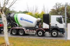 东风柳汽 乘龙H5 8X4 纯电动混凝土搅拌车281.91kWh