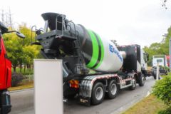 东风柳汽 乘龙H5 8X4 纯电动混凝土搅拌车281.91kWh