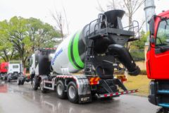 东风柳汽 乘龙H5 8X4 纯电动混凝土搅拌车281.91kWh