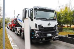 东风柳汽 乘龙H5 8X4 纯电动混凝土搅拌车281.91kWh