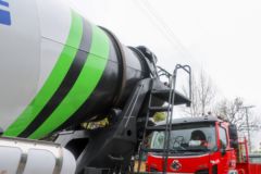 东风柳汽 乘龙H5 8X4 纯电动混凝土搅拌车281.91kWh