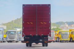 江淮 格尔发A5X中卡 220马力 4X2 9.8米厢式载货车(国六)(HFC5181XXYP2K3A70S)