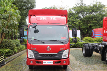 东风柳汽 乘龙L2 140马力 4X2 3.835米排半厢式轻卡(295后桥)(LZ5041XXYL2AC4)